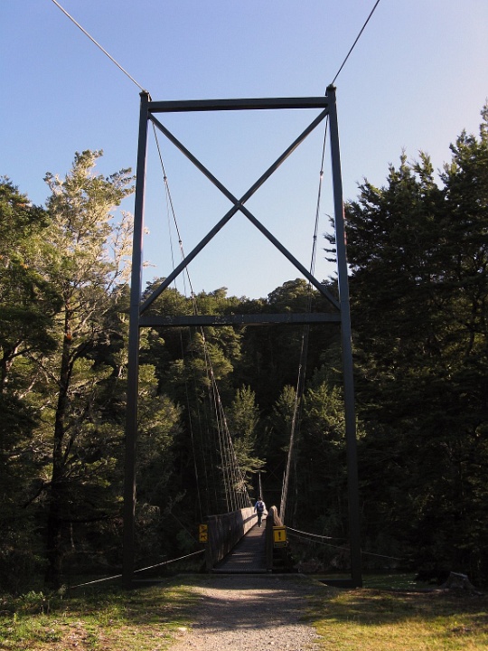 Suspension Bridge Entrance